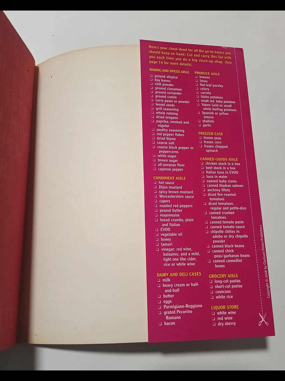 Express Cookbook by Rachael Ray - Pink and Yellow Cover